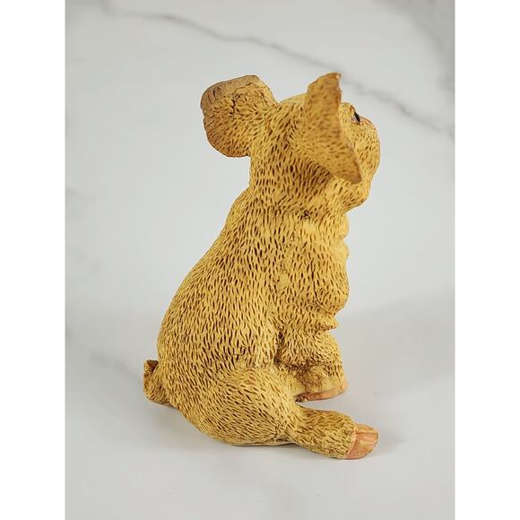 Mini Pig Piglet Piggy Sitting Cute Face Farm Animal Figurine 3 1/2" Year 90s Vtg - Picture 9 of 14